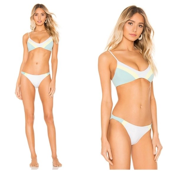 l*space Other - L*Space Johnny Bikini Bottom sz Small White Lemon